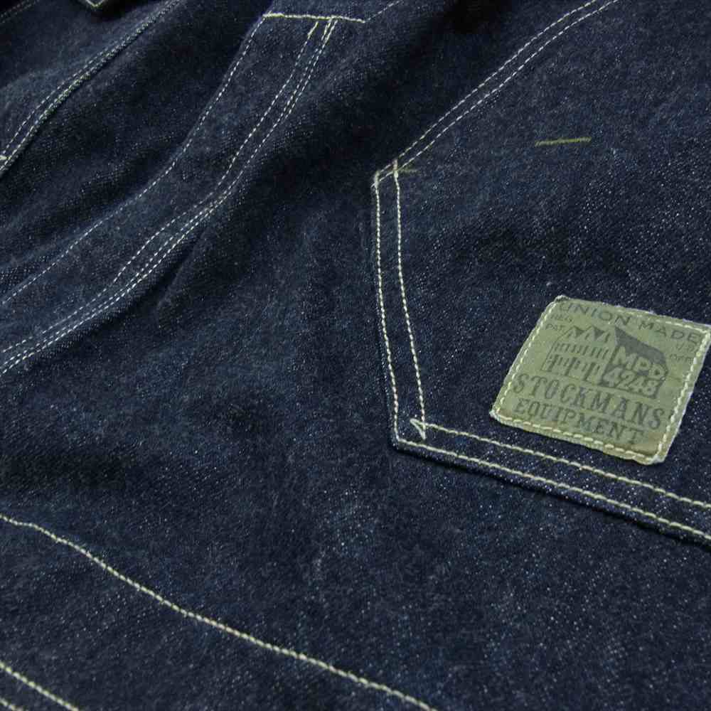 COLIMBO コリンボ BX228 Box Elder Mechanix 12oz デニム ツナギ インディゴブルー系 L【中古】