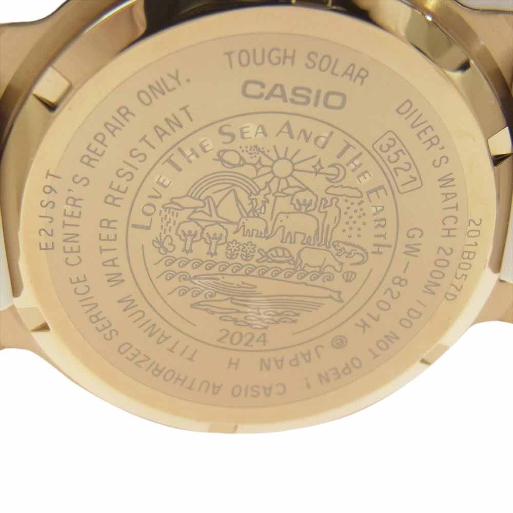 CASIO G-SHOCK カシオ ジーショック GW-8201K-7JR MASTER OF G-SEA FROGMAN フロッグマン ICERC Japan コラボレーションモデル 30周年記念 2024 ISO200M防水 ソーラー駆動 ホワイト系【新古品】【未使用】【中古】