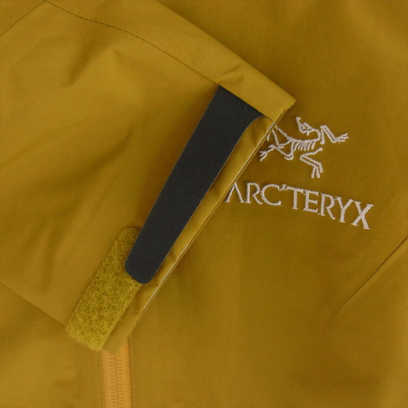 ARC'TERYX アークテリクス 21780 Zeta SL Jacket womens GORE-TEX ゼータ ゴアテックス シェル ジャケット イエロー系 XS 10【極上美品】【中古】