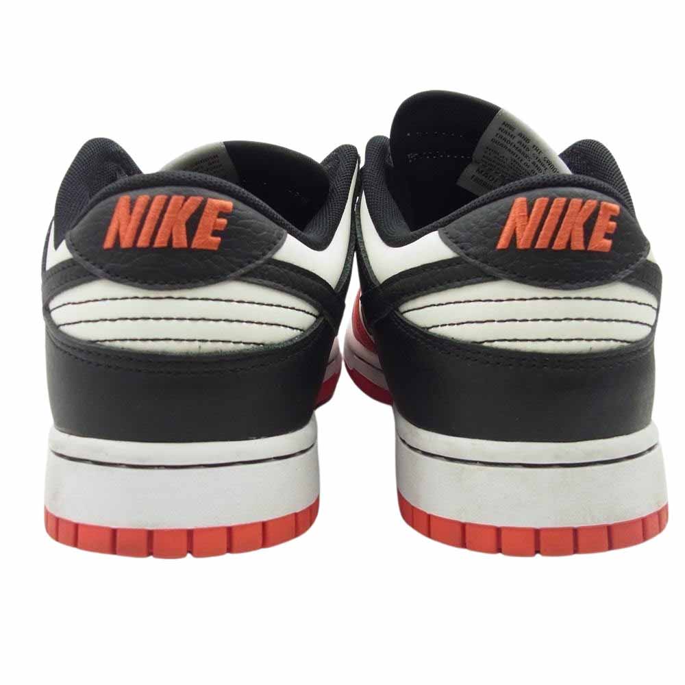 NIKE ナイキ DD3363-100 × NBA Dunk Low EMB 75th Anniversary Chicago Bulls ダンク ロー アニバーサリー シカゴ ブルズ スニーカー ホワイト系 ブラック系 レッド系 28cm【中古】