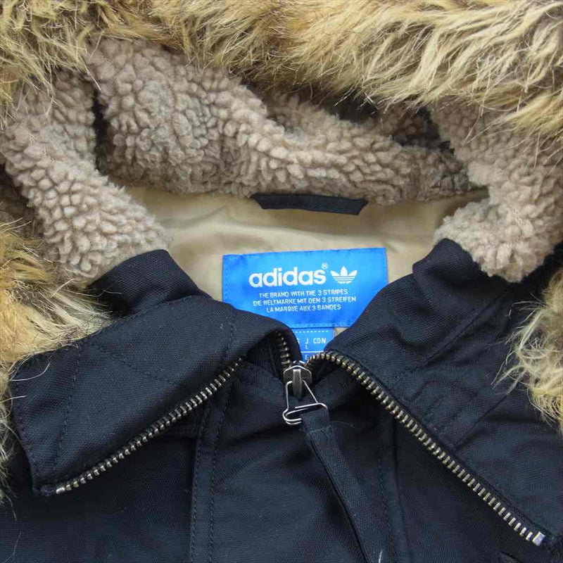 adidas アディダス AY9129 Bomber JKT ボンバー フライト ジャケット ブラック系 L【中古】