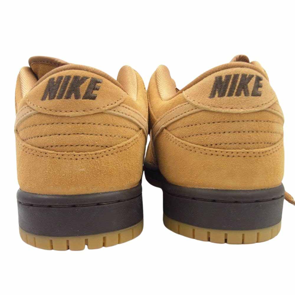 NIKE ナイキ BQ6817-204 SB Dunk Low Pro Wheat ダンク ロー プロ ウィート ローカット スニーカー ブラウン系 27cm【新古品】【未使用】【中古】