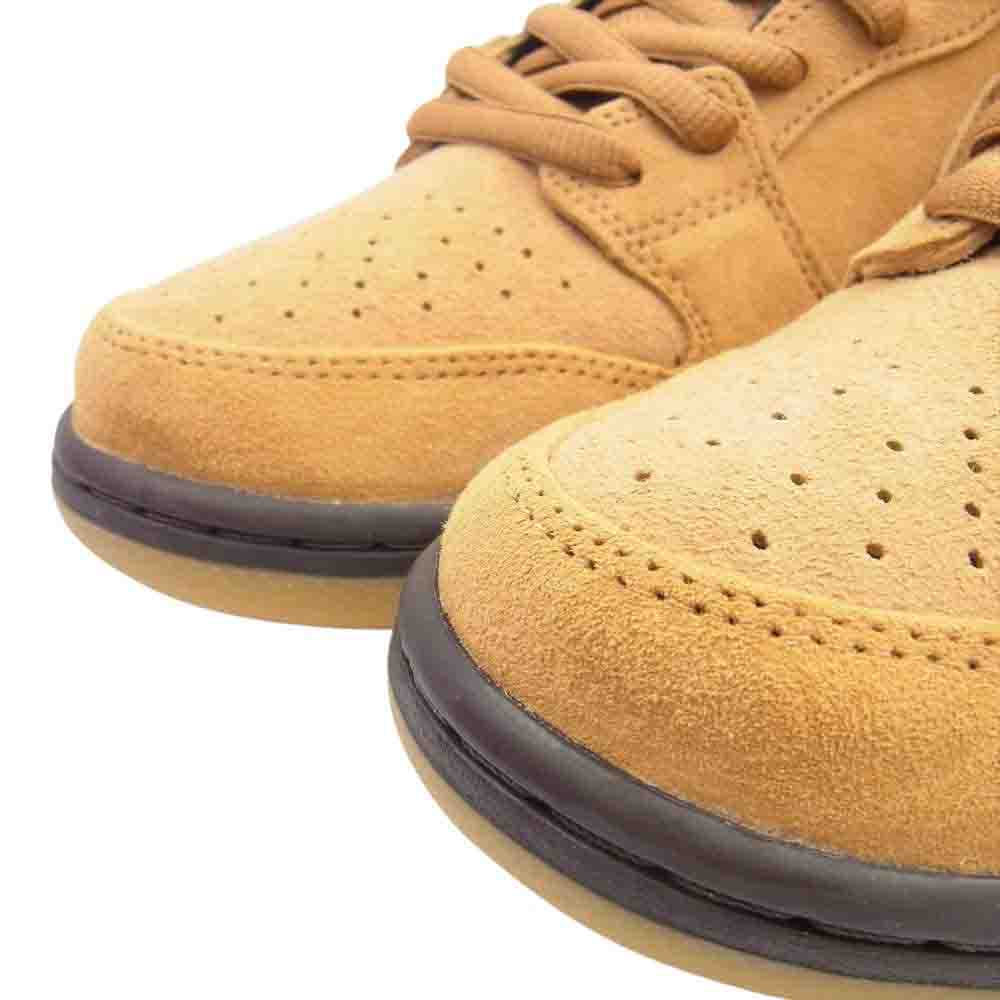 NIKE ナイキ BQ6817-204 SB Dunk Low Pro Wheat ダンク ロー プロ ウィート ローカット スニーカー ブラウン系 27cm【新古品】【未使用】【中古】