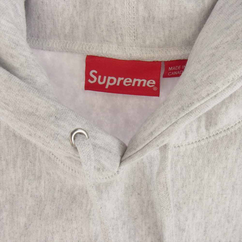 Supreme シュプリーム 23AW Box Logo Hooded Sweatshirt  カモフラ 刺繍 ボックスロゴ フーデッドスウェットシャツ プルオーバーパーカー グレー系 XL【新古品】【未使用】【中古】