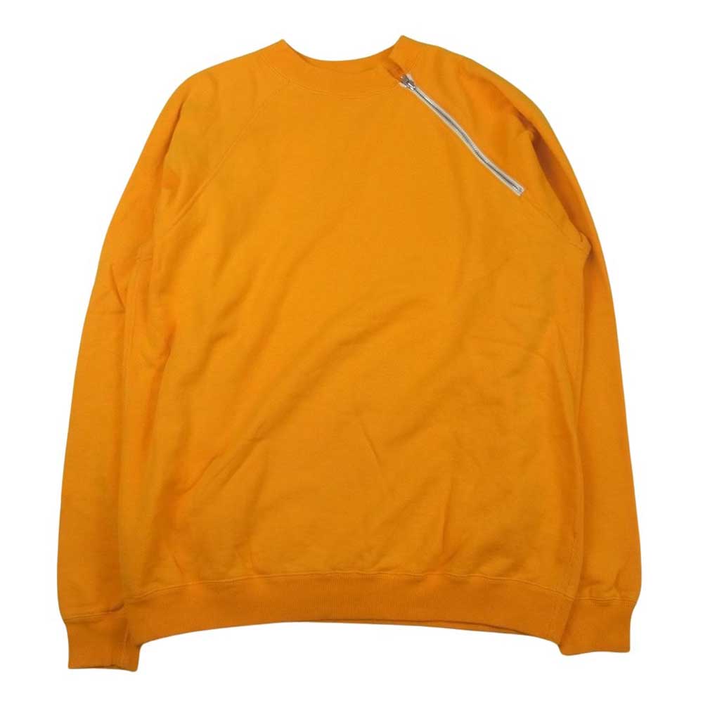 リップラップ 肩ジップ クルーネック スウェット イエロー系 M【中古】