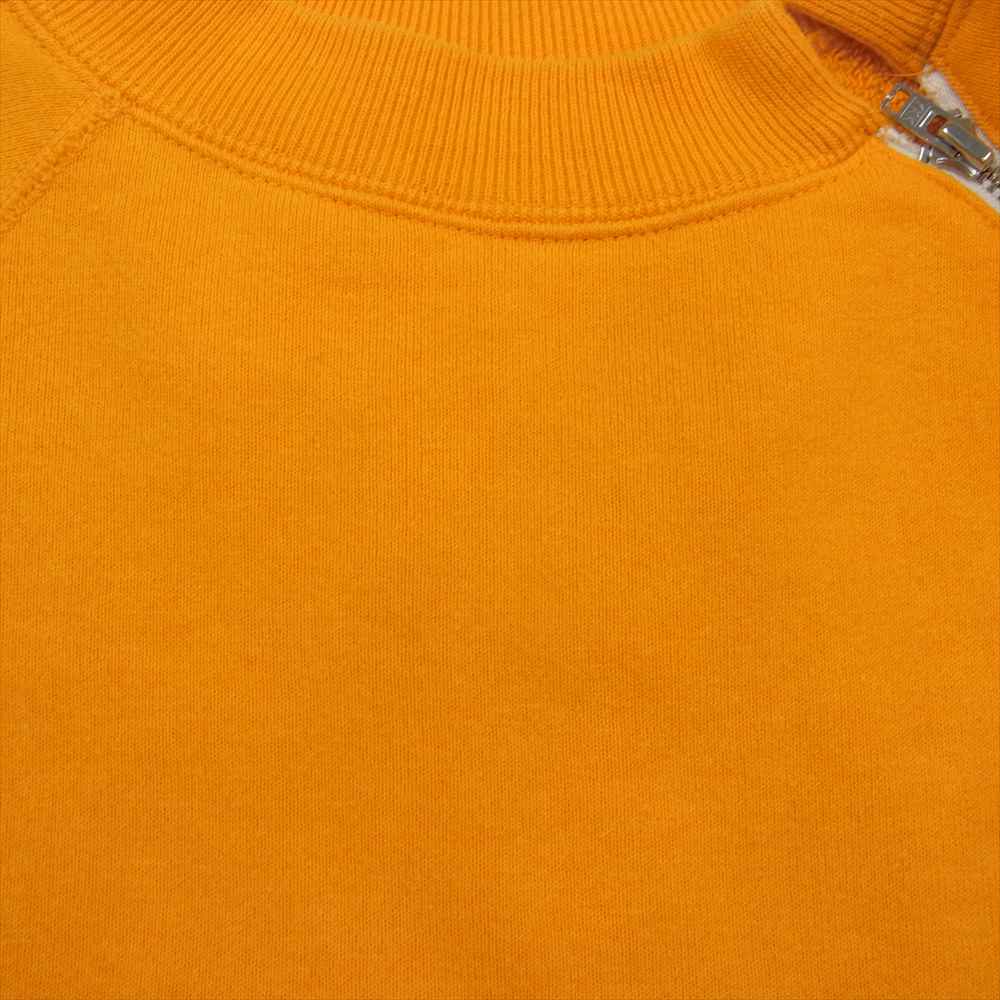 リップラップ 肩ジップ クルーネック スウェット イエロー系 M【中古】