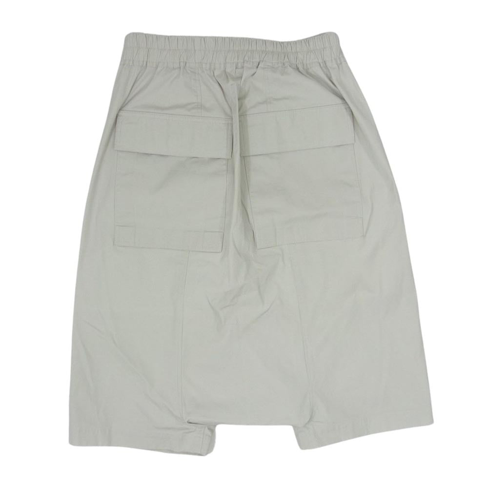 Rick Owens リックオウエンス 21AW RU02A5384-TE PODS SHORTS ポッズ ショーツ ドローストリング ハーフ ショート サルエル パンツ グレー系 46【中古】