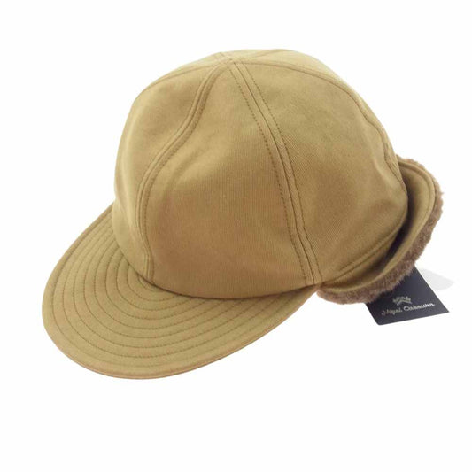 Nigel Cabourn ナイジェルケーボン DECK CAP デッキ キャップ カーキ系 M【新古品】【未使用】【中古】