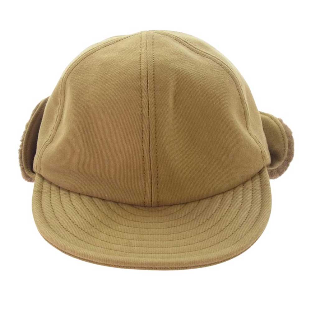 Nigel Cabourn ナイジェルケーボン DECK CAP デッキ キャップ カーキ系 M【新古品】【未使用】【中古】