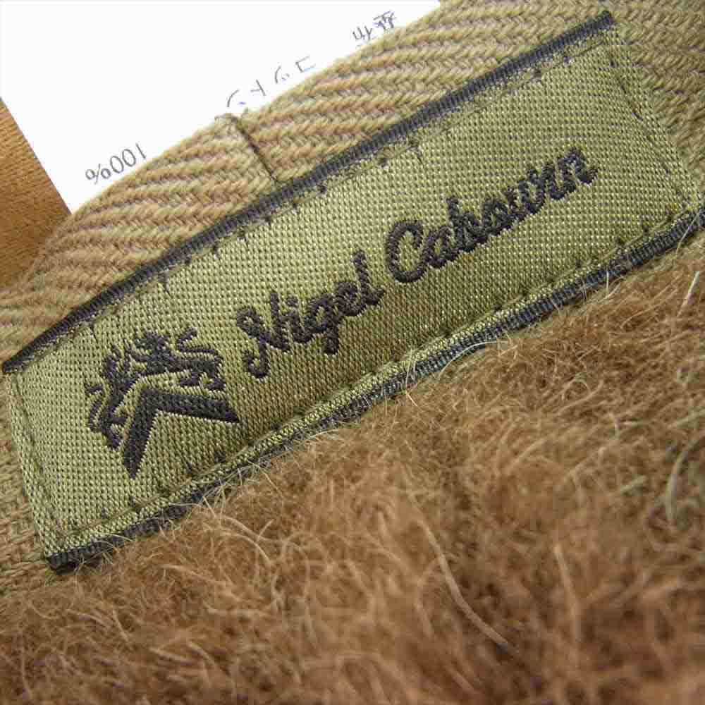 Nigel Cabourn ナイジェルケーボン DECK CAP デッキ キャップ カーキ系 M【新古品】【未使用】【中古】