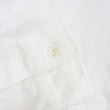 PORTER CLASSIC ポータークラシック PC-016-2772-0090-0014 ROLL UP LINEN COTTON SHIRT ロールアップ リネン コットン 長袖 シャツ ホワイト系 L【新古品】【未使用】【中古】