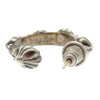 CHROME HEARTS クロムハーツ（原本無） HOOP CROSS SML クロスバンド フープ ピアス シルバー系【中古】
