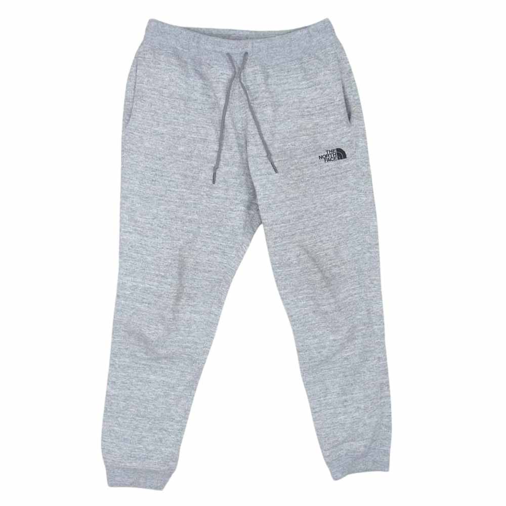 THE NORTH FACE ノースフェイス ND81831 Heather Sweat Pant ヘザー スウェット ロゴ ジョガー パンツ グレー系 M【中古】