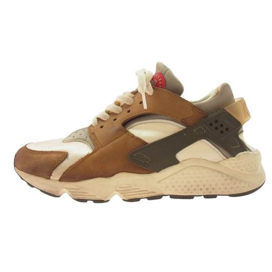 NIKE ナイキ DD1381-200 × STUSSY ステューシー AIR HUARACHE LE エア ハラチ スニーカー ブラウン系 27cm【中古】