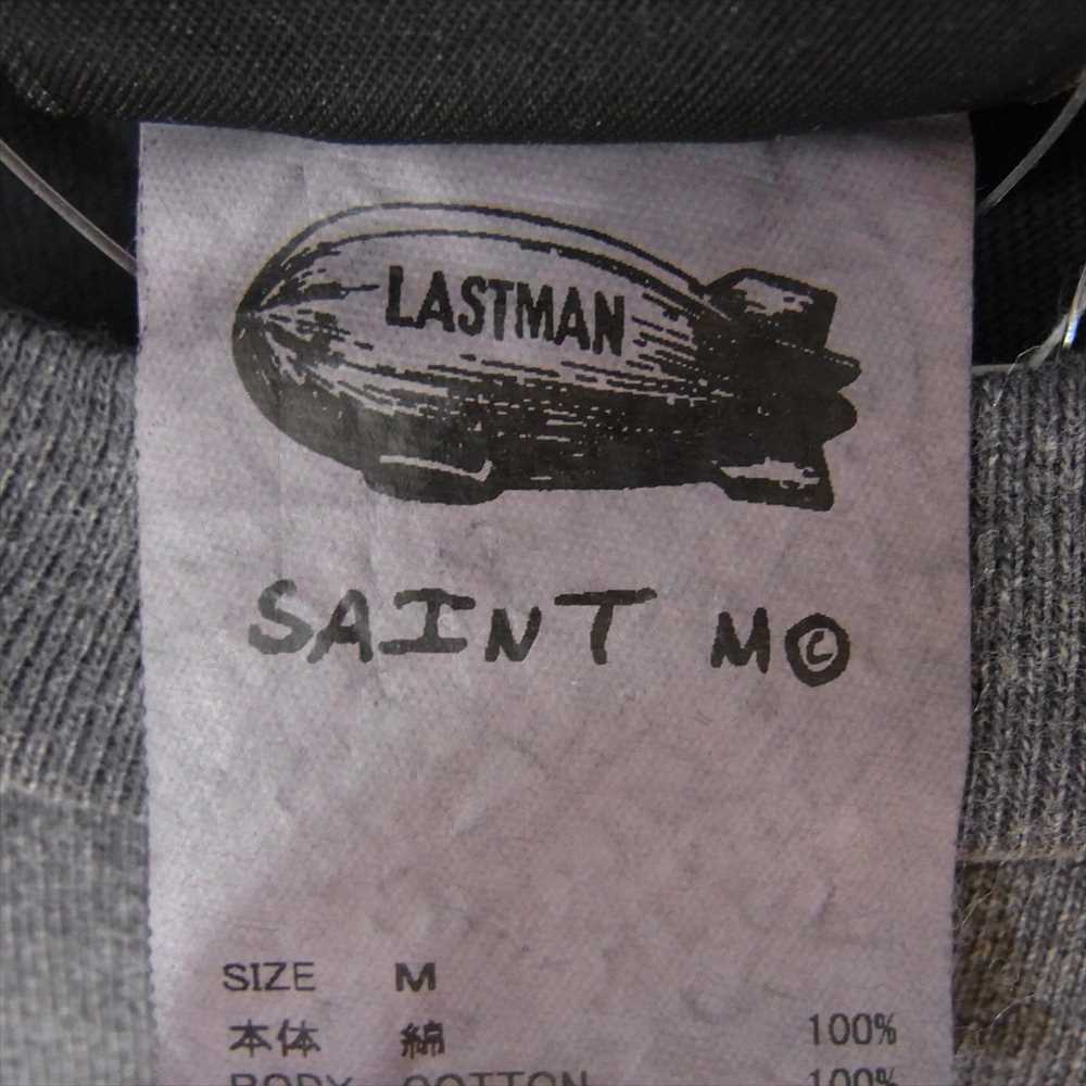 SAINT MICHAEL セントマイケル 24SS SM-YS3-0000-C45 LM SS TEE ST KINGDOM キングダム プリント ダメージ加工 ヴィンテージ加工 半袖 Tシャツ グレー系 M【新古品】【未使用】【中古】