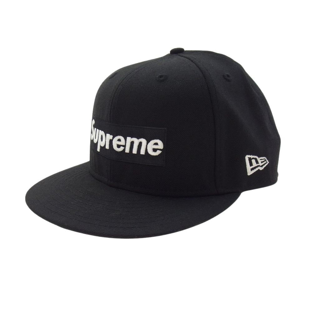 Supreme シュプリーム × New Era ニューエラ 10SS DGAF Box Logo ボックスロゴ キャップ ブラック系【中古】