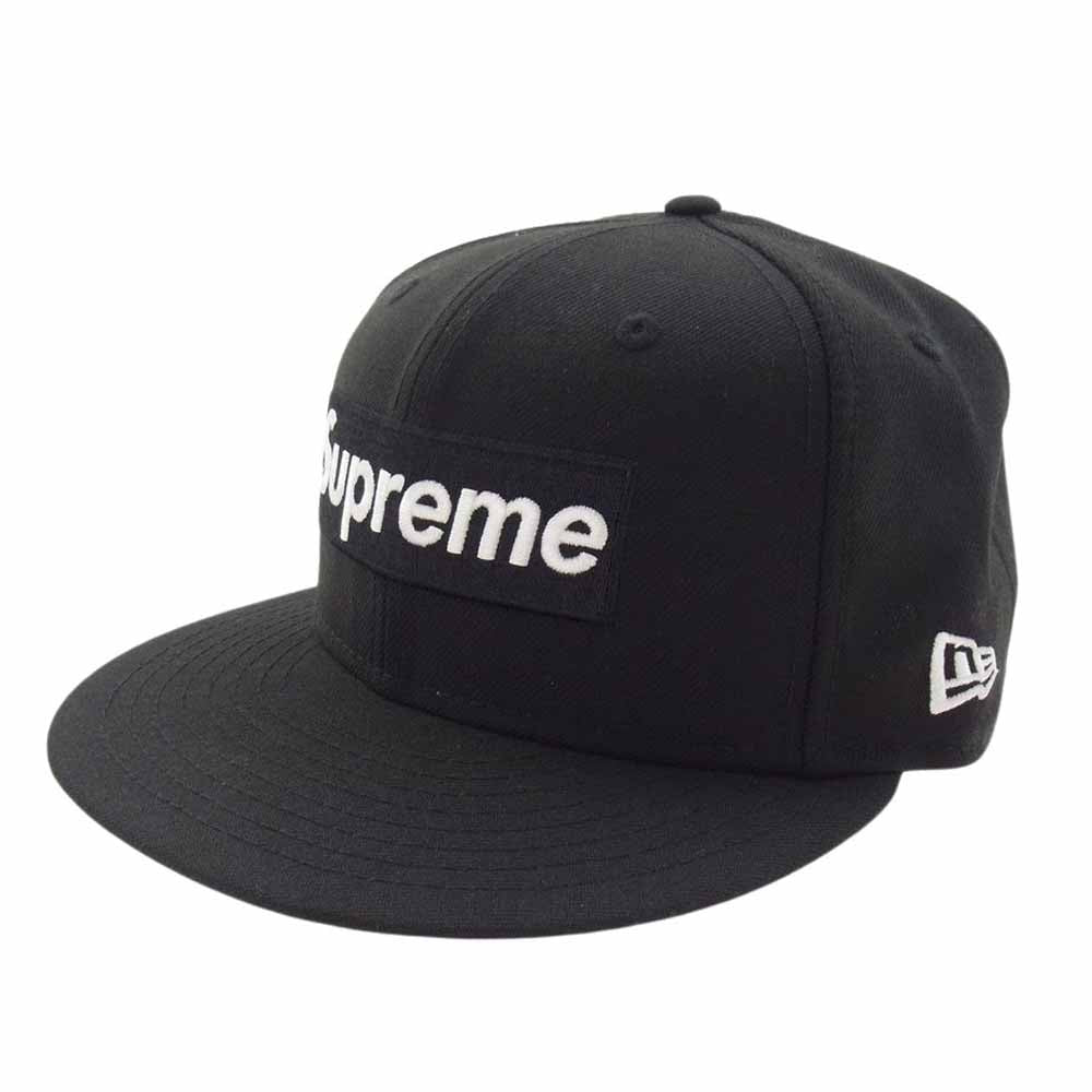 Supreme シュプリーム × NEW ERA ニューエラ 20AW World Famous Box Logo Cap ワールド フェイマス ボックス ロゴ キャップ ブラック系【中古】