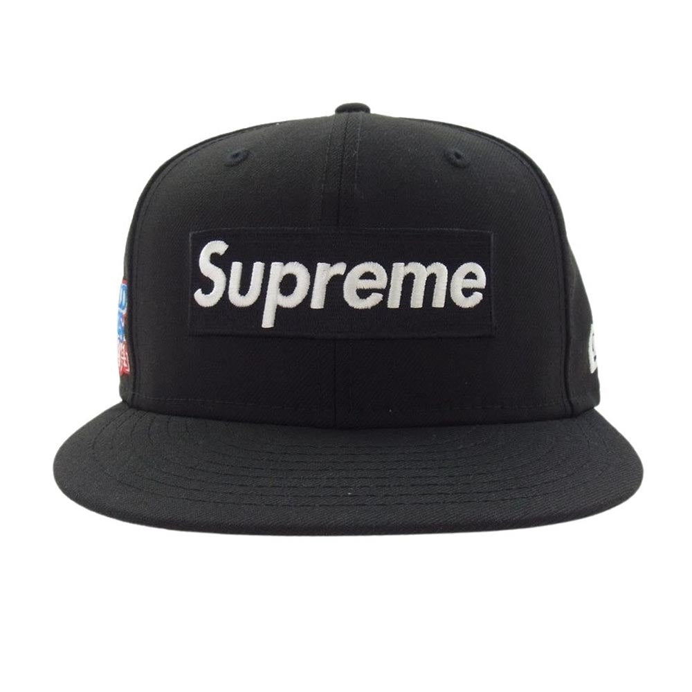 Supreme シュプリーム × NEW ERA ニューエラ 20AW World Famous Box Logo Cap ワールド フェイマス ボックス ロゴ キャップ ブラック系【中古】