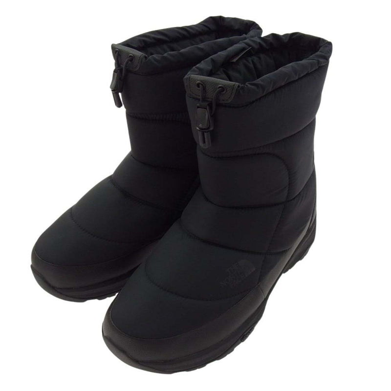 THE NORTH FACE ノースフェイス NF52272　 Nuptse Bootie WP VII ヌプシ ブーティ ウォータープルーフ ブーツ ブラック系 29cm【新古品】【未使用】【中古】