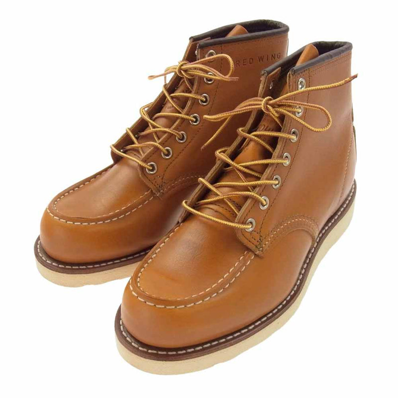 RED WING レッドウィング 9875 犬タグ Irish Setter アイリッシュセッター ワークブーツ ブラウン系 7.5E【新古品】【未使用】【中古】