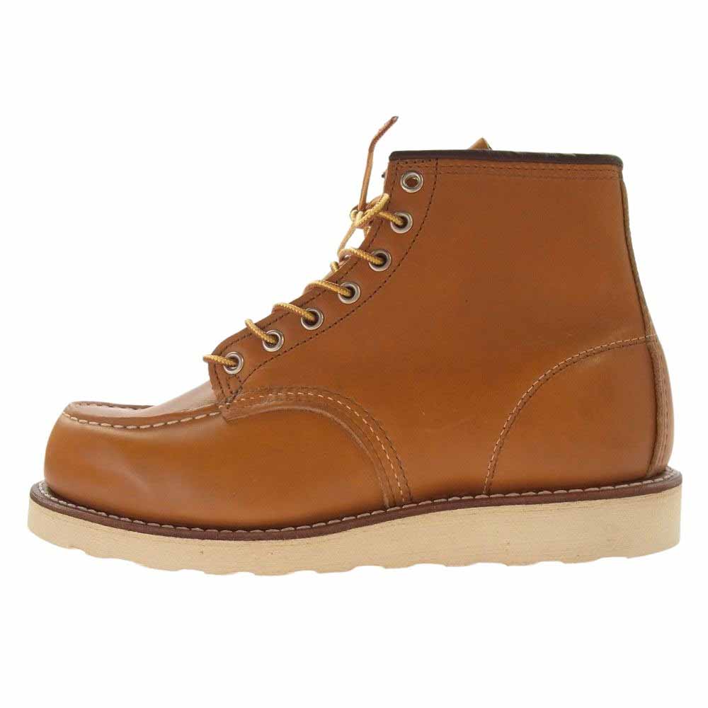 RED WING レッドウィング 9875 犬タグ Irish Setter アイリッシュセッター ワークブーツ ブラウン系 7.5E【新古品】【未使用】【中古】