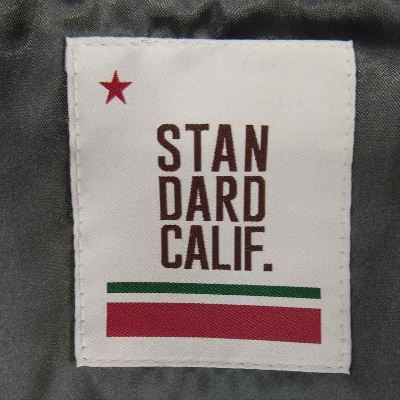 STANDARD CALIFORNIA スタンダードカリフォルニア SD VARSITY JACKET BLANK バーシティ ジャケット スタジャン ブラック系 L【新古品】【未使用】【中古】