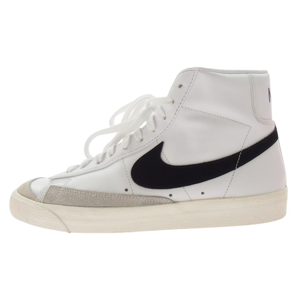 NIKE ナイキ BQ6806-100 BLAZER MID 77 VINTAGE ブレザー ミッド 77 ビンテージ ハイカット スニーカー ホワイト系 28cm【中古】