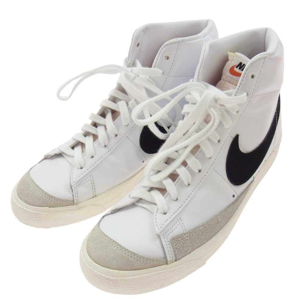 NIKE ナイキ BQ6806-100 BLAZER MID 77 VINTAGE ブレザー ミッド 77 ビンテージ ハイカット スニーカー ホワイト系 28cm【中古】