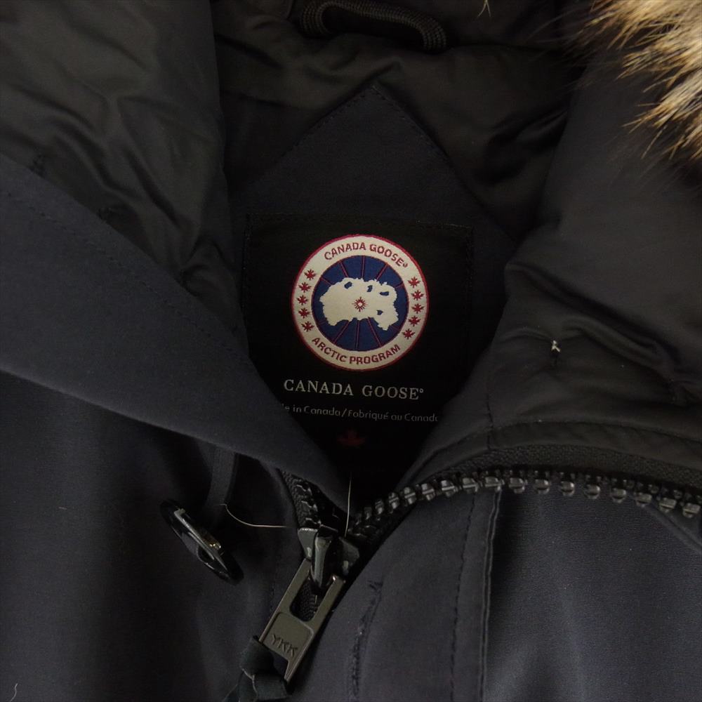 CANADA GOOSE カナダグース 2300JM R 国内正規 グリフィンタグ BROOKFIELD ブルック フィールド ダウン ジャケット ネイビー系 XS【中古】