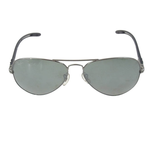 Ray-Ban レイバン RB8307 AVIATOR TM CARBON FIBRE ミラー テック アビエーター カーボンファイバー サングラス アイウェア 58□14【中古】