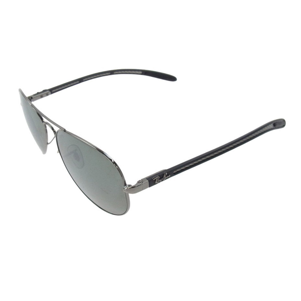 Ray-Ban レイバン RB8307 AVIATOR TM CARBON FIBRE ミラー テック アビエーター カーボンファイバー サングラス アイウェア 58□14【中古】