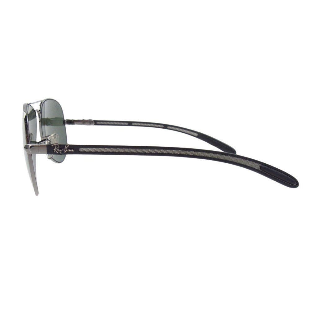 Ray-Ban レイバン RB8307 AVIATOR TM CARBON FIBRE ミラー テック アビエーター カーボンファイバー サングラス アイウェア 58□14【中古】