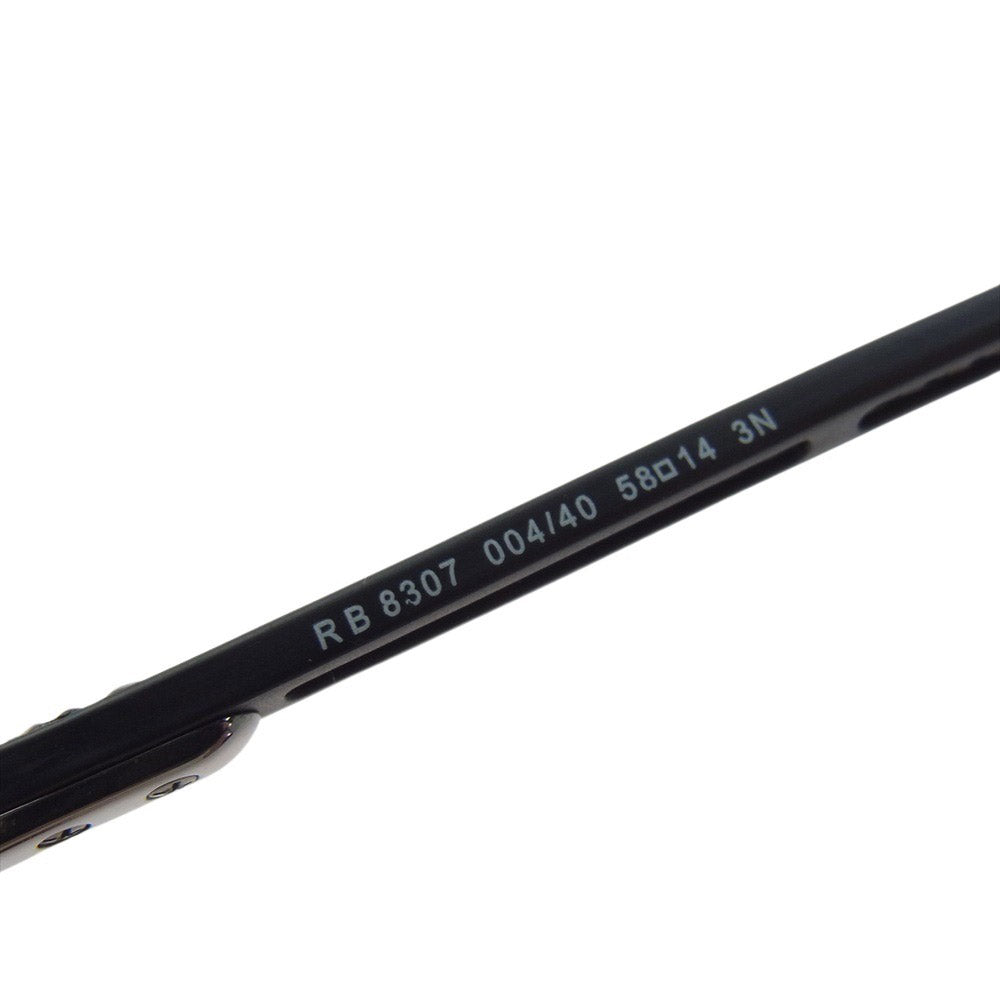 Ray-Ban レイバン RB8307 AVIATOR TM CARBON FIBRE ミラー テック アビエーター カーボンファイバー サングラス アイウェア 58□14【中古】