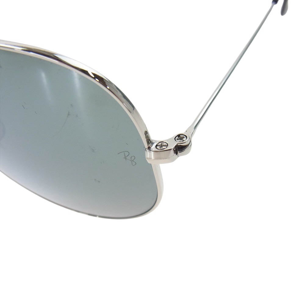 Ray-Ban レイバン RB3052 Aviator アビエーター サングラス アイウェア フレーム：シルバー 58□14【中古】
