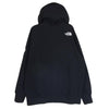 THE NORTH FACE ノースフェイス NT12037 Square Logo Zip Hoodie スクエア ロゴ フル ジップ フーディ パーカー ブラック系 M【中古】