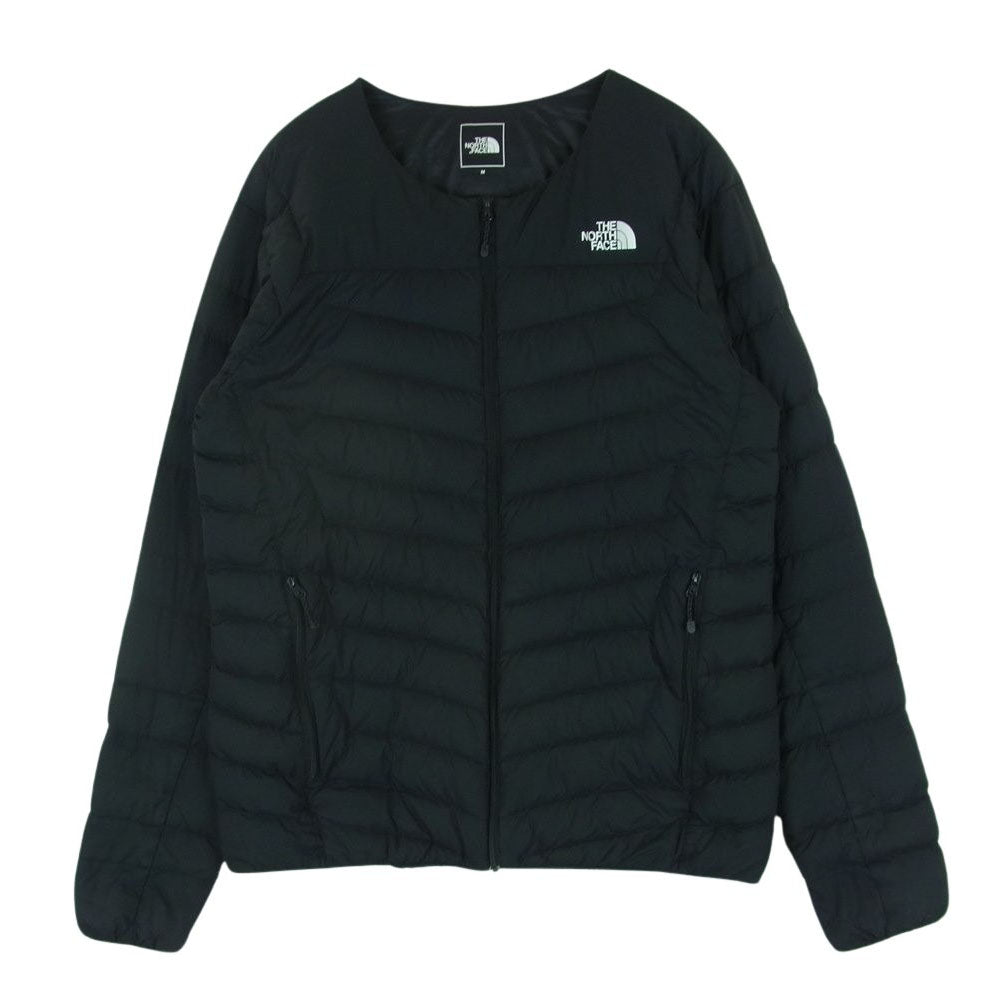 THE NORTH FACE ノースフェイス NY32013 Thunder Roundneck Jacket サンダー ラウンドネック ダウン ジャケット ブラック系 M【中古】