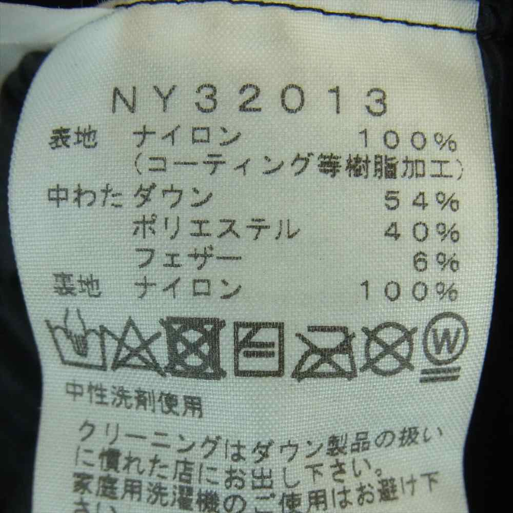 THE NORTH FACE ノースフェイス NY32013 Thunder Roundneck Jacket サンダー ラウンドネック ダウン ジャケット ブラック系 M【中古】