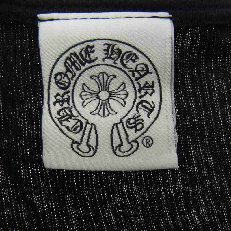 CHROME HEARTS クロムハーツ（原本無） Honolulu Back Cross ホノルル CHシャイン プリント タンクトップ ブラック系 M【中古】