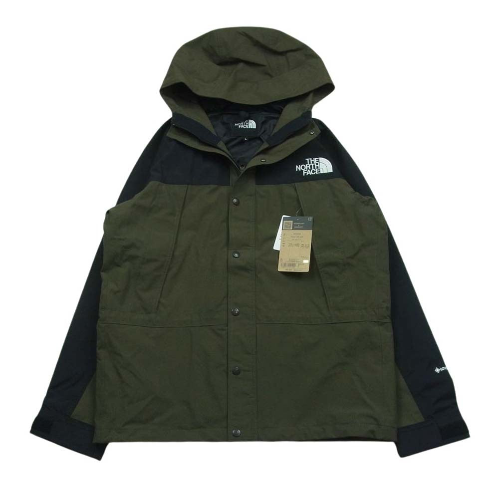 THE NORTH FACE ノースフェイス NP62236 Mountain Light Jacket マウンテン ライト ジャケット モスグリーン系 ブラック系 NT ニュートープ L【新古品】【未使用】【中古】