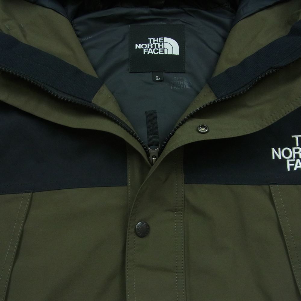 THE NORTH FACE ノースフェイス NP62236 Mountain Light Jacket マウンテン ライト ジャケット モスグリーン系 ブラック系 NT ニュートープ L【新古品】【未使用】【中古】