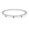 MAISON MARGIELA メゾンマルジェラ SM2UQ0006 S12755 SLIM NUMBER RING スリム ナンバーズ ロゴ リング シルバー925 19号【中古】