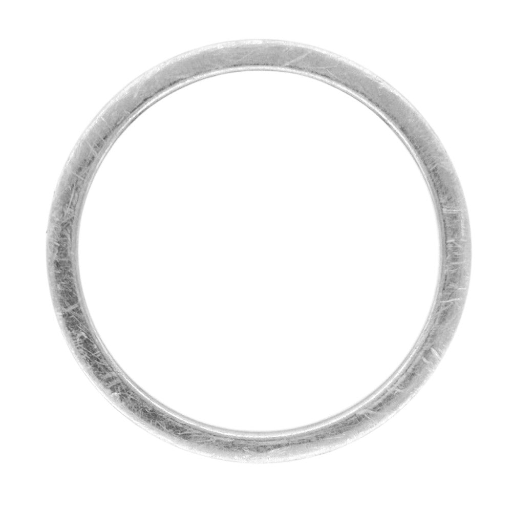 MAISON MARGIELA メゾンマルジェラ SM2UQ0006 S12755 SLIM NUMBER RING スリム ナンバーズ ロゴ リング シルバー925 19号【中古】