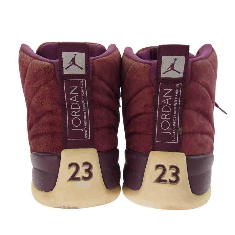 NIKE ナイキ 130690-617 AIR JORDAN 12 RETRO BORDEAUX エアジョーダン12 レトロ ボルドー スニーカー エンジ系 27.5cm【中古】