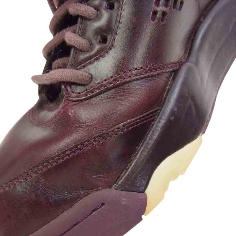 NIKE ナイキ 881432-612 IR JORDAN 5 RETRO PREMIUM WINE エアジョーダン5 レトロ プレミアム ワイン ハイカットスニーカー ワインレッド系 28.5cm【中古】