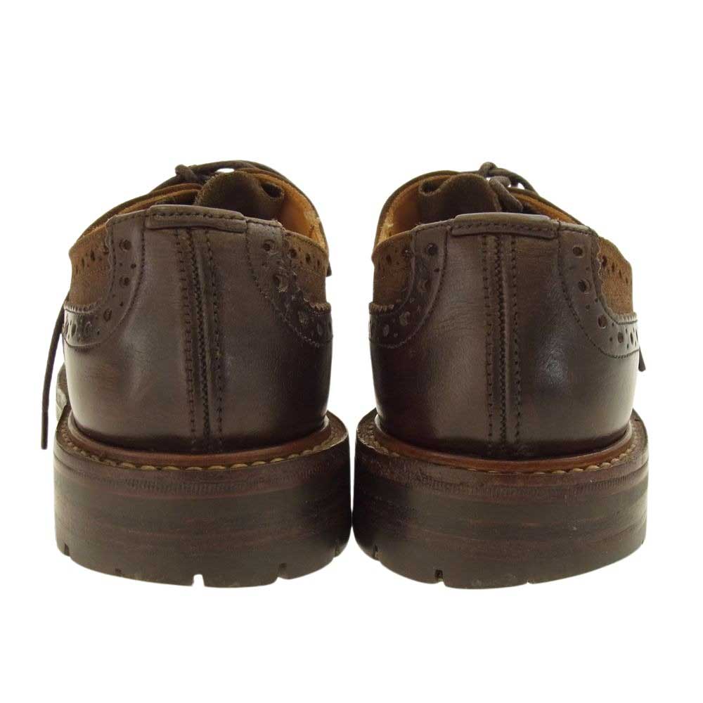 Tricker's トリッカーズ BOURTON ウィングチップ スエード レザー