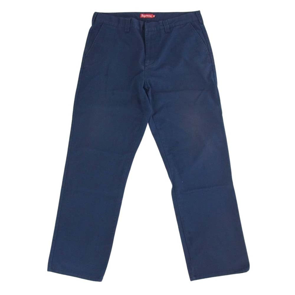 Supreme シュプリーム 19AW Work Pant ワーク パンツ ネイビー系 36【中古】