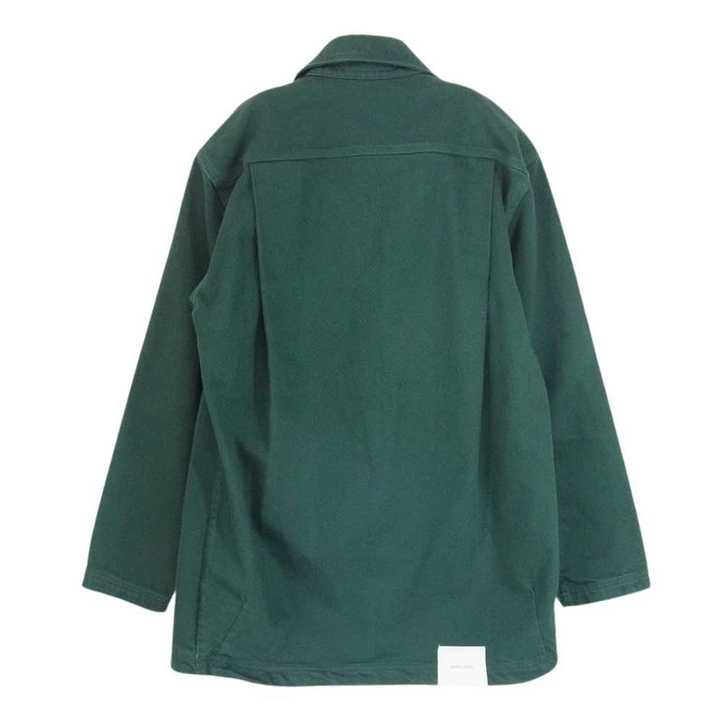 ナマチェコ Manni Denim Shirt Bottle Green デニム ジャケット グリーン系 S【中古】