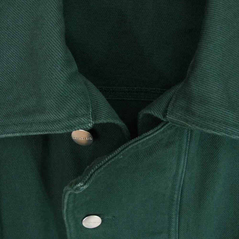 ナマチェコ Manni Denim Shirt Bottle Green デニム ジャケット グリーン系 S【中古】