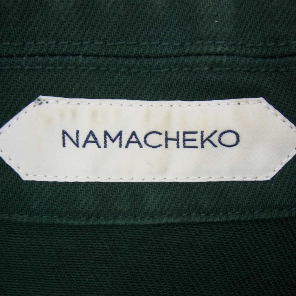 ナマチェコ Manni Denim Shirt Bottle Green デニム ジャケット グリーン系 S【中古】