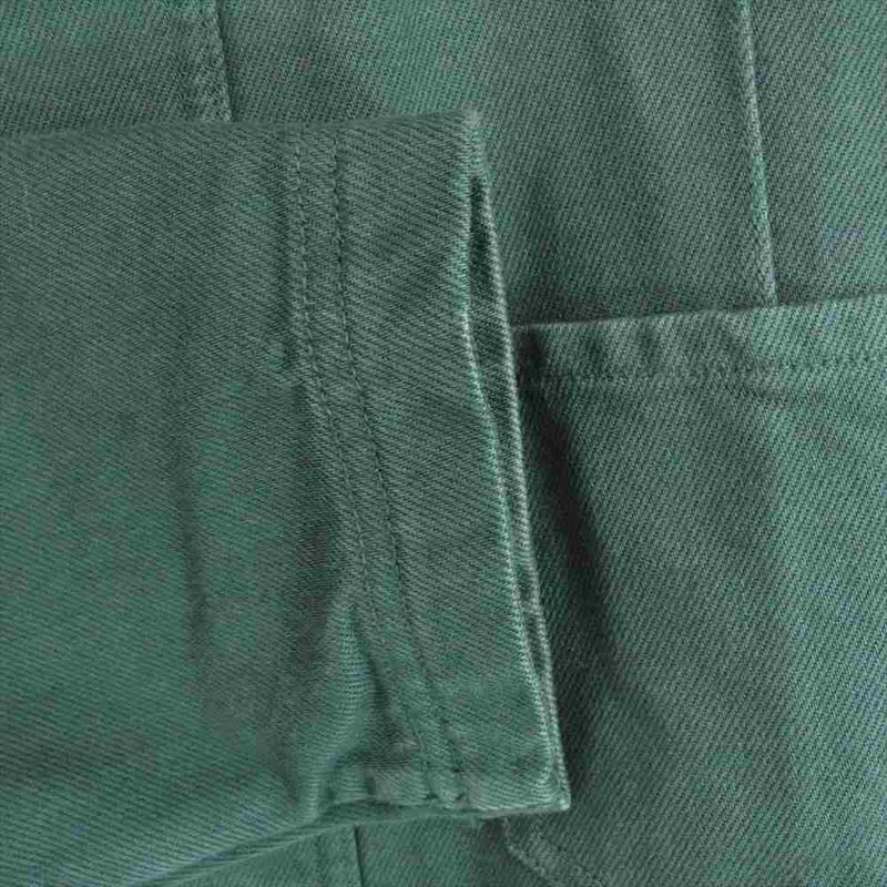 ナマチェコ Manni Denim Shirt Bottle Green デニム ジャケット グリーン系 S【中古】